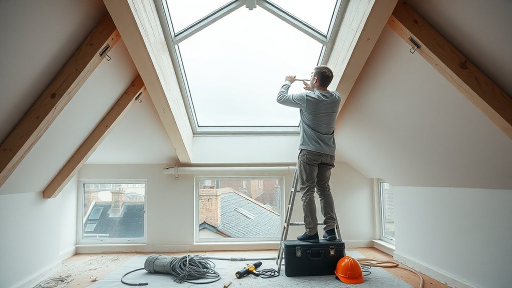 Electric Skylight Installation Brixton