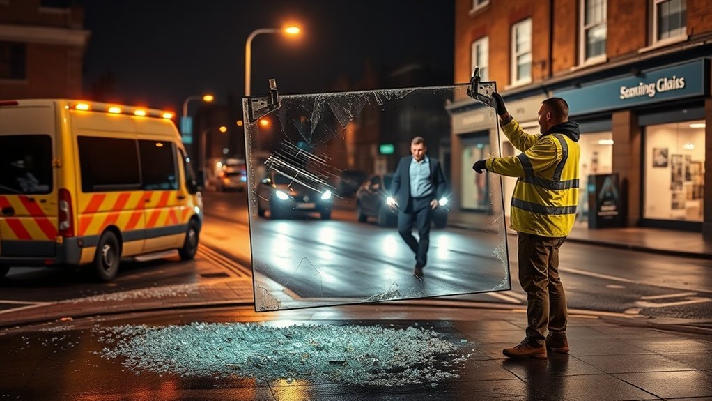 Emergency Glazing Electric Avenue