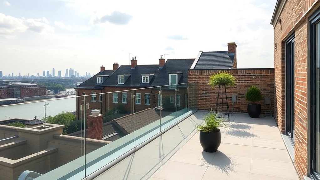 Frameless Glass Balustrades Brixton