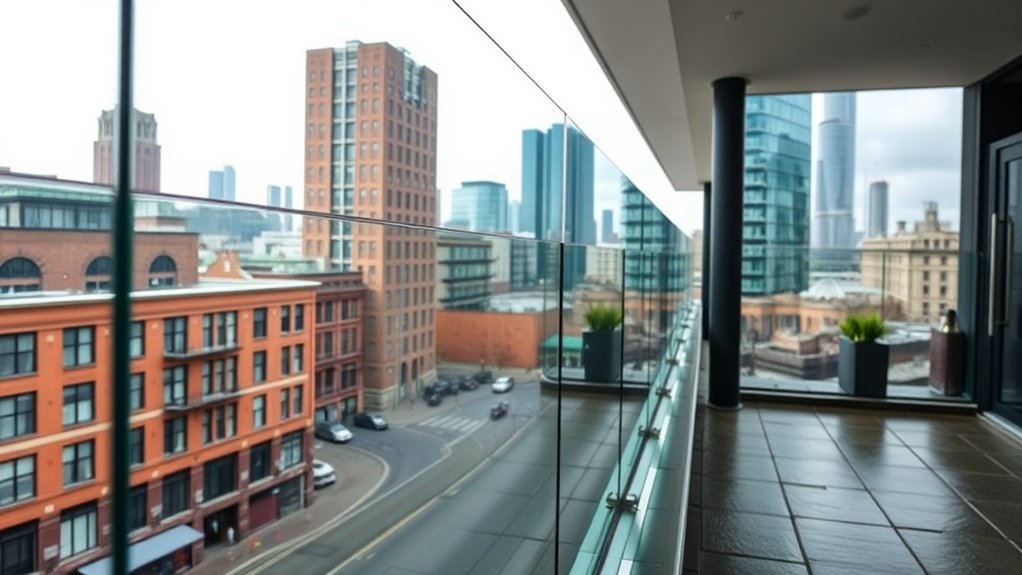 Glass Balustrades Electric Avenue