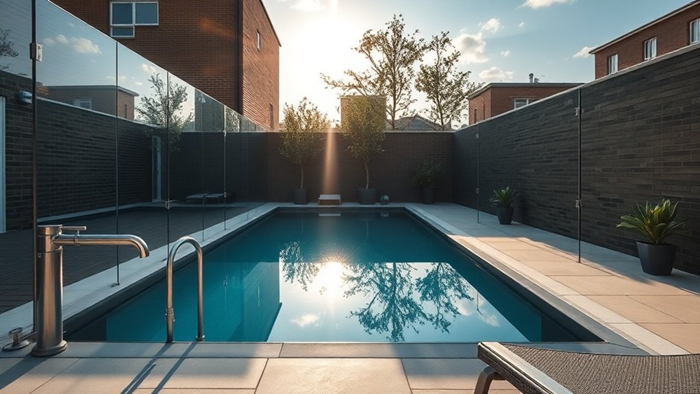 Pool Glass Fencing Brixton