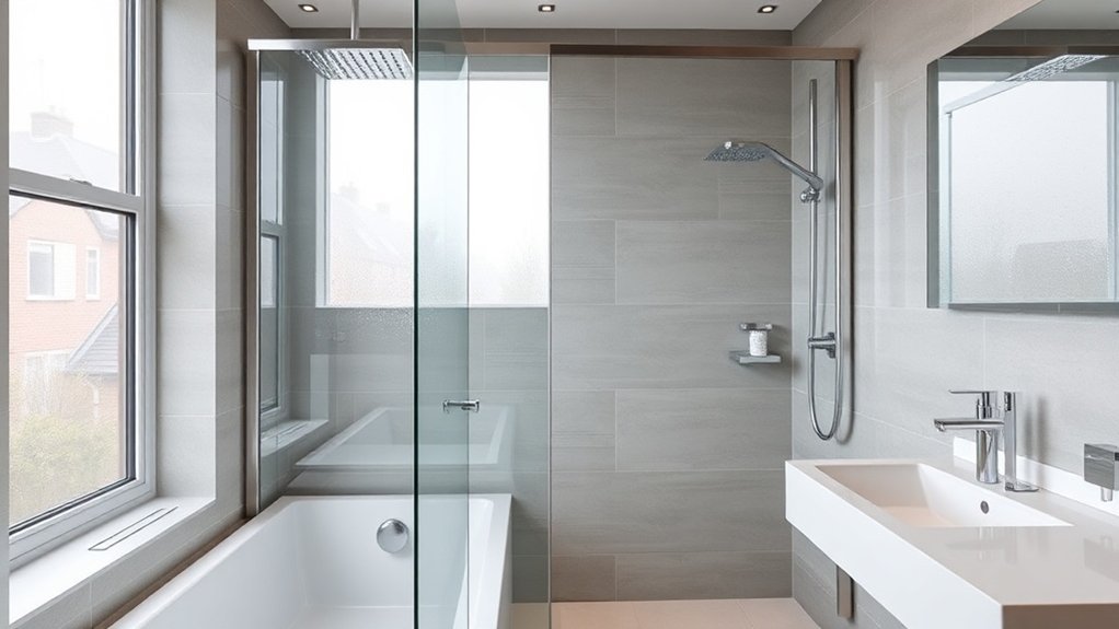 Semi-Frameless Shower Screens Brixton