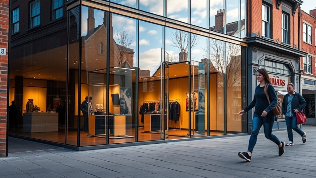 Shop Front Glazing Electric Avenue