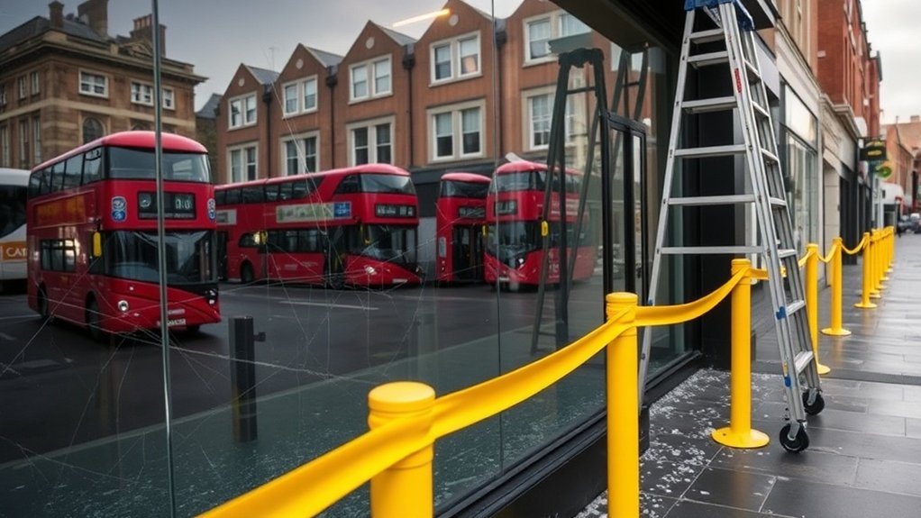 Vandalism Glass Repair Brixton